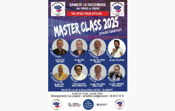 Stage Master Class 13/12 - Clamart